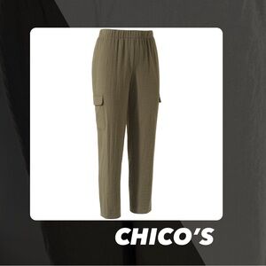 EUC Chico’s Perfect Stretch Ankle Pants